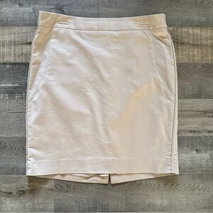 The Limited size 14 khaki lined skirt
